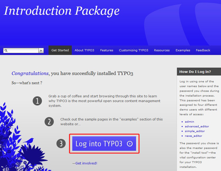 Typo3 - Manuelle Installation - Echter Service - checkdomain