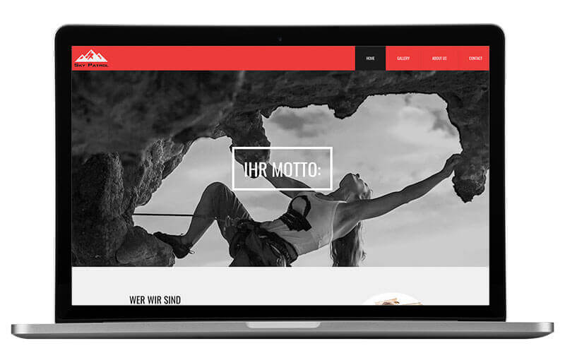 Homepage Baukasten, Vorlage für eigene Website/Homepage