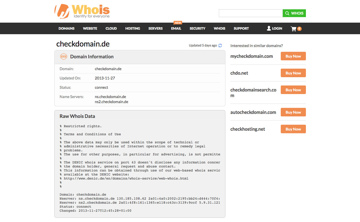 Whois Logo