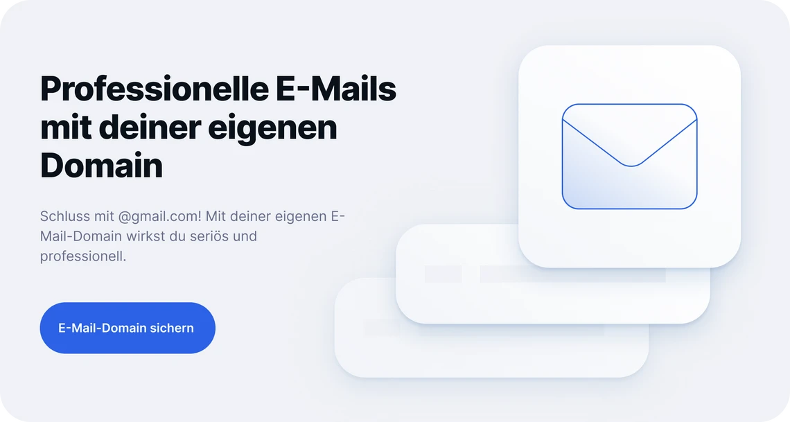 Email Adresse erstellen