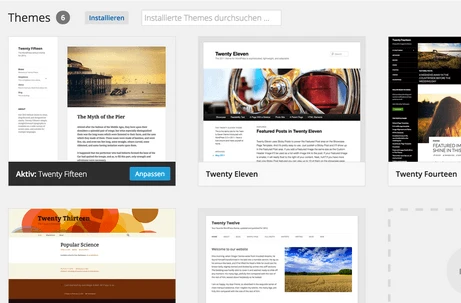 Punktet unter anderem mit einfacher Installation und Bedienung sowie einer großen Auswahl an Templates: WordPress