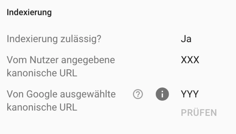 Abbildung 1: Screenshot aus dem Bereich URL-Prüfung