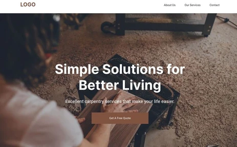 Schreinerei-Werkstatt